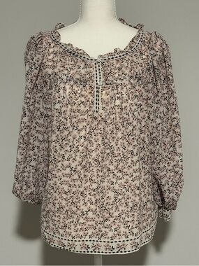 MAX STUDIO Floral Print Women's Top - Size XS